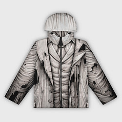 Ветровка с капюшоном женская Костюм мертвеца, цвет: 3D-черный