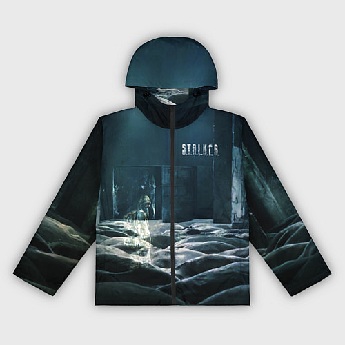 Женская ветровка STALKER Одиночка призрак / 3D-Черный – фото 1