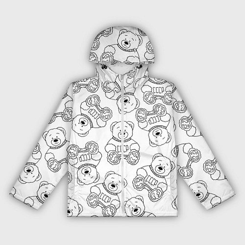 Женская ветровка Мишки из СССР / 3D-Белый – фото 1