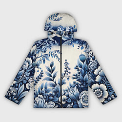 Ветровка с капюшоном женская Праздник к нам приходит, цвет: 3D-черный