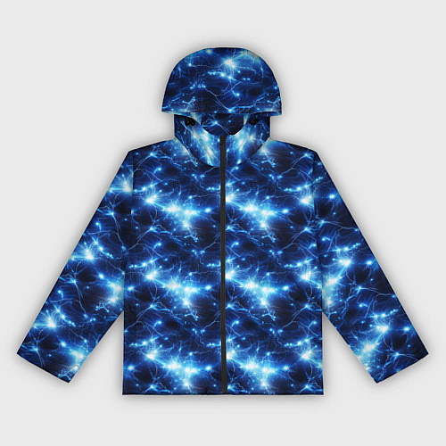 Женская ветровка Cosmic neon boom / 3D-Черный – фото 1