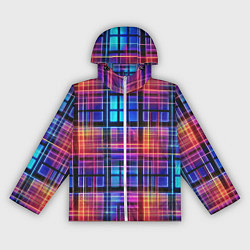 Женская ветровка Неоновый паттерн