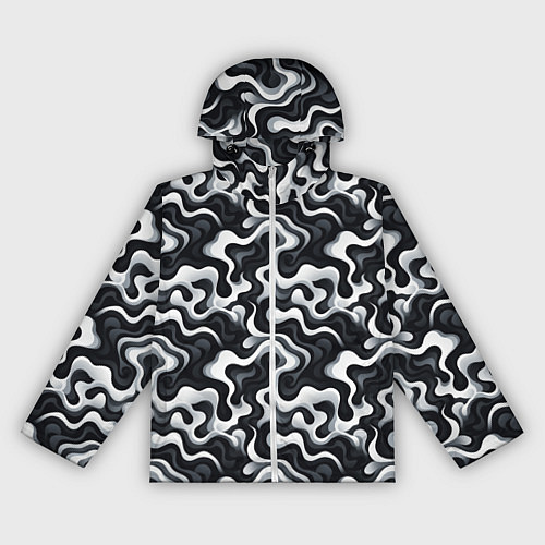 Женская ветровка Краски чужих миров / 3D-Белый – фото 1