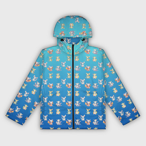 Женская ветровка Самый милый дракон / 3D-Черный – фото 1