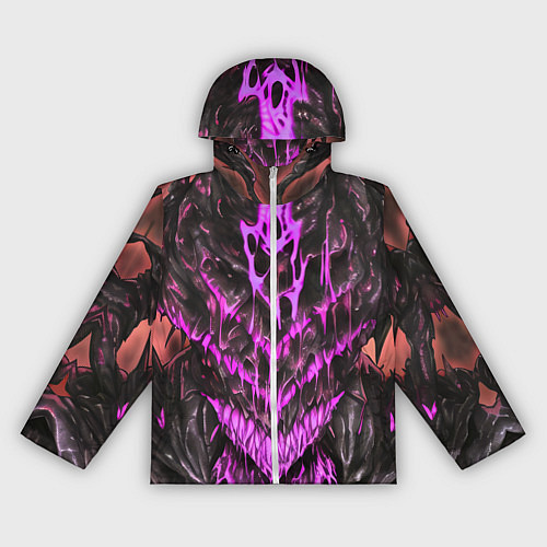 Женская ветровка Pink slime / 3D-Белый – фото 1