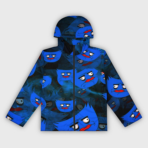 Женская ветровка Huggy Wuggy topgames / 3D-Черный – фото 1