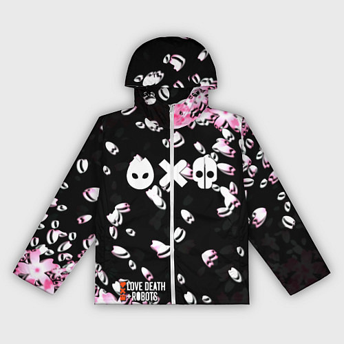 Женская ветровка Love Death Robots serial / 3D-Белый – фото 1