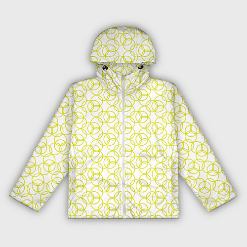 Женская ветровка Круговой узор / 3D-Белый – фото 1