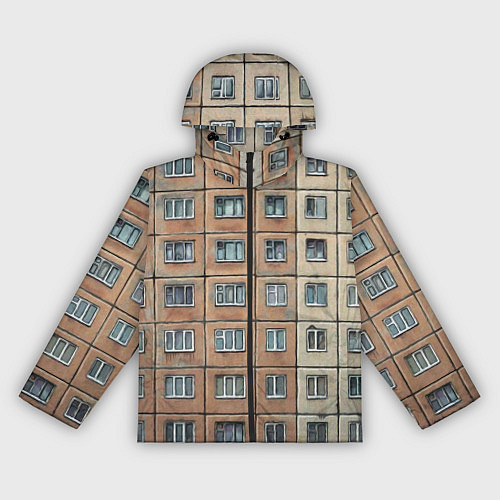 Женская ветровка Хрущевка / 3D-Черный – фото 1