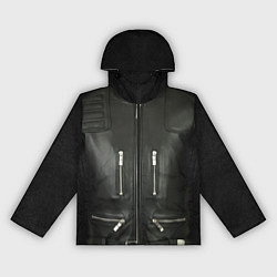 Ветровка с капюшоном женская Terminator first - leather jacket, цвет: 3D-черный