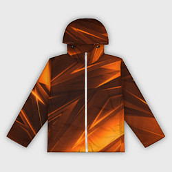 Женская ветровка Geometry stripes orange