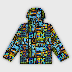Ветровка с капюшоном женская Extreme sport BMX, цвет: 3D-черный