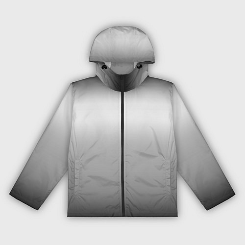 Женская ветровка Градиент чёрно-серый / 3D-Черный – фото 1