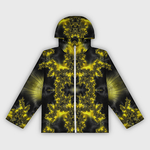 Женская ветровка Геометрические фракталы / 3D-Белый – фото 1