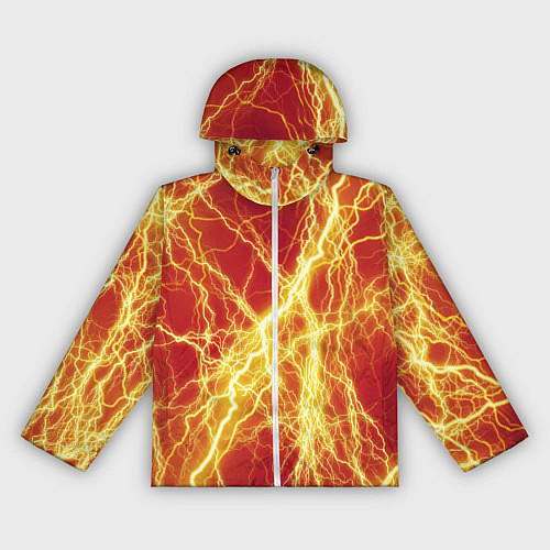 Женская ветровка Lightning strikes / 3D-Белый – фото 1
