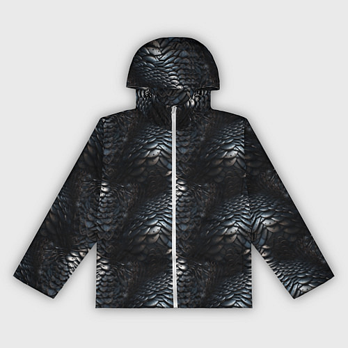 Женская ветровка Блестящая металлическая броня / 3D-Белый – фото 1