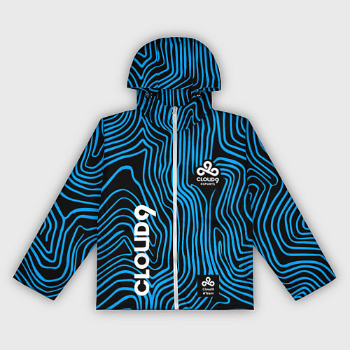 Женская ветровка Cloud9 - weather pattern / 3D-Белый – фото 1