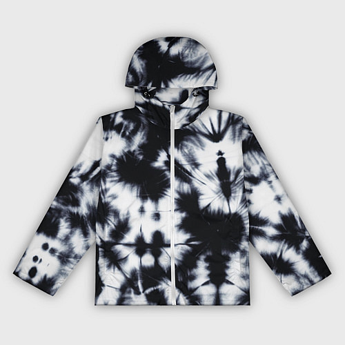 Женская ветровка Серый тай дай / 3D-Белый – фото 1