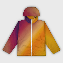 Ветровка с капюшоном женская Абстракция солнечный луч, цвет: 3D-белый