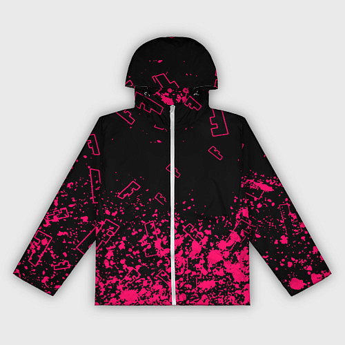 Женская ветровка Fortnite розовый стиль геймер / 3D-Белый – фото 1