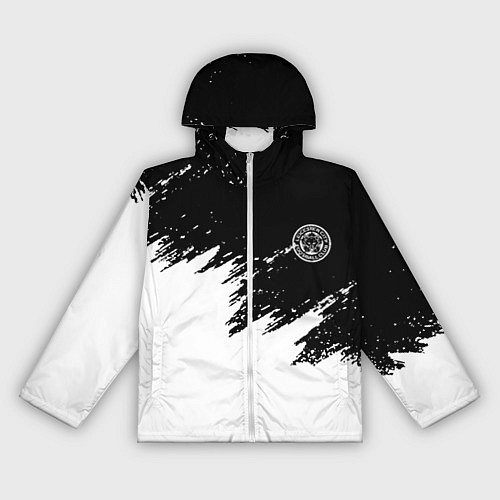 Женская ветровка Лестерсити белая краска спорт / 3D-Белый – фото 1