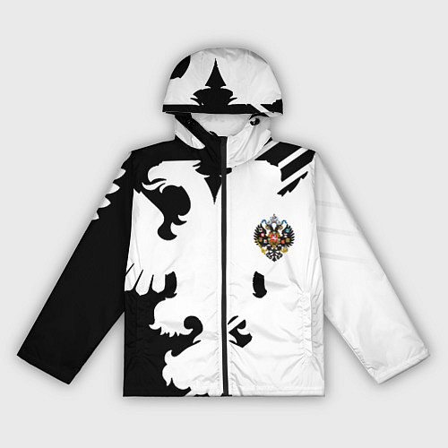 Женская ветровка Имперская Россия спортивный стиль / 3D-Черный – фото 1