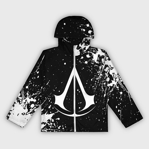 Женская ветровка White logo of assasin / 3D-Белый – фото 1