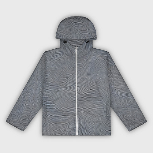 Женская ветровка Отпечатки / 3D-Белый – фото 1