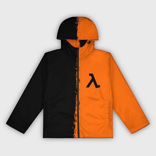Женская ветровка Half life краски оранж / 3D-Черный – фото 1