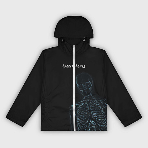 Женская ветровка Broken bones / 3D-Белый – фото 1