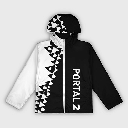 Женская ветровка Portal geometry steel / 3D-Белый – фото 1