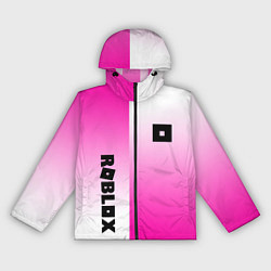 Ветровка с капюшоном женская Roblox geometry gradient, цвет: 3D-черный