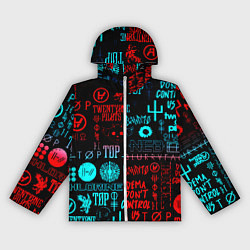 Женская ветровка Twenty one pilots pattern music