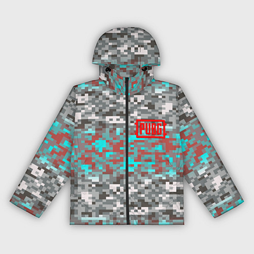 Женская ветровка PUBG милитари / 3D-Черный – фото 1