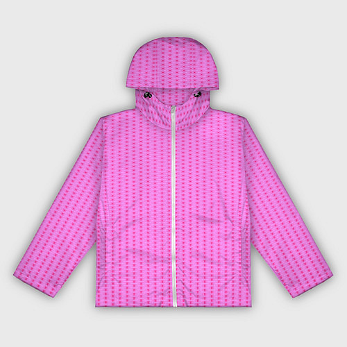 Женская ветровка Паттерн сетчатый контурный / 3D-Белый – фото 1