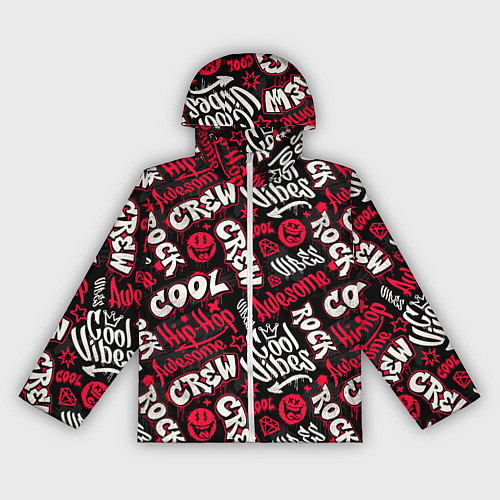 Женская ветровка Крутая команда / 3D-Белый – фото 1