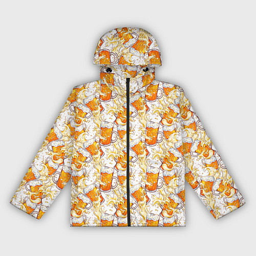 Женская ветровка Кружки с пивом / 3D-Черный – фото 1