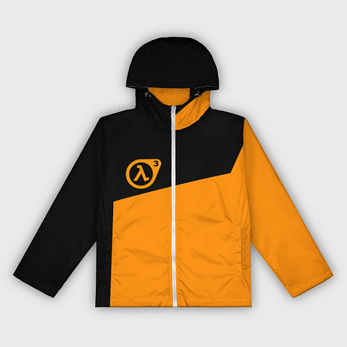 Женская ветровка Half life orange game / 3D-Белый – фото 1