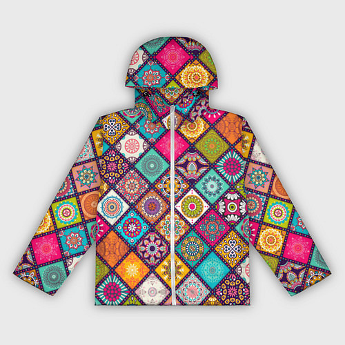 Женская ветровка Этника стайл / 3D-Белый – фото 1