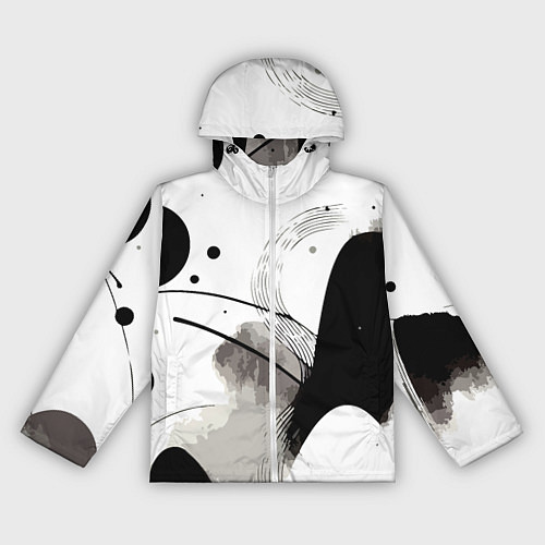 Женская ветровка Нейросеть создала пейзаж / 3D-Белый – фото 1