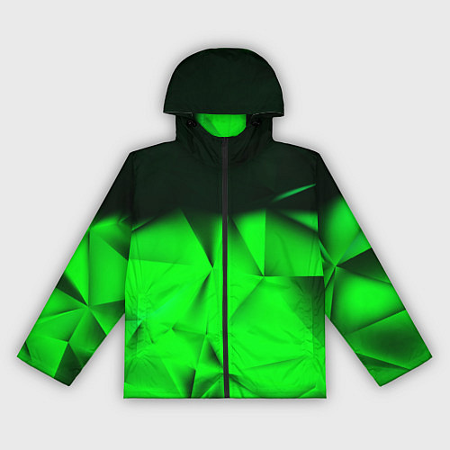 Женская ветровка Кислотная абстракция кубы / 3D-Черный – фото 1