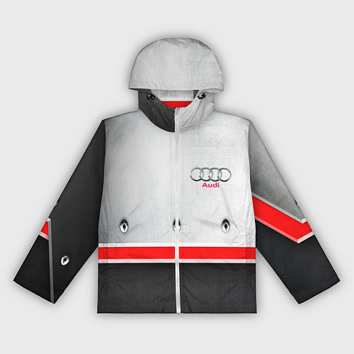 Женская ветровка Audi metal sport / 3D-Белый – фото 1