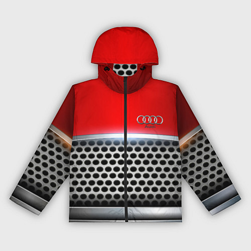 Женская ветровка AUDI metal collection game / 3D-Черный – фото 1