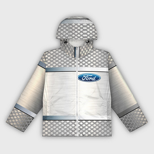 Женская ветровка FORD metal steel auto / 3D-Белый – фото 1