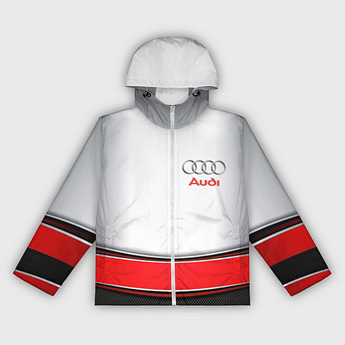 Женская ветровка AUDI auto car / 3D-Белый – фото 1