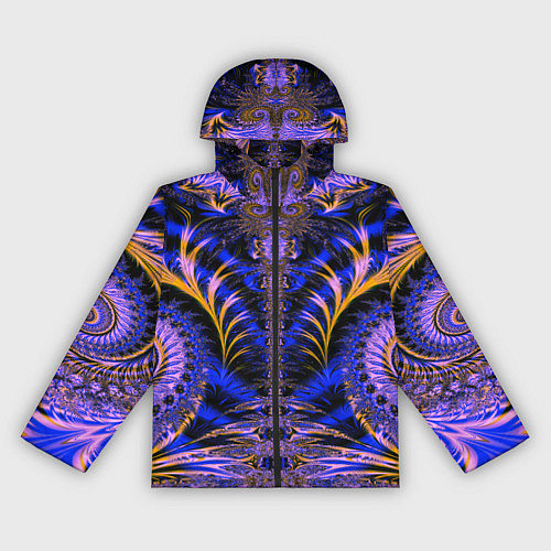 Женская ветровка Оптический визуальный стиль / 3D-Черный – фото 1