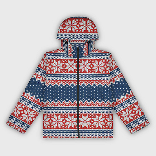 Женская ветровка Knitted Pattern / 3D-Черный – фото 1