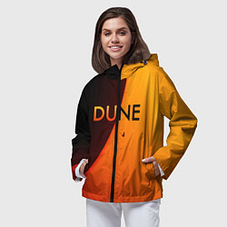 Ветровка с капюшоном женская Dune Arrakis, цвет: 3D-черный — фото 2