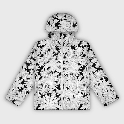 Женская ветровка Мороз на стекле / 3D-Белый – фото 1