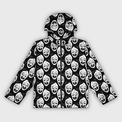 Ветровка с капюшоном женская Funny terrifier clown Art, цвет: 3D-черный